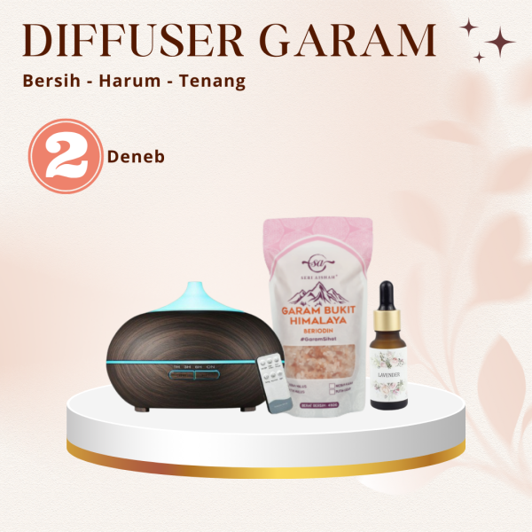 Diffuser Garam Bukit Seri Aishah Bersama Aromaterapi - Image 6