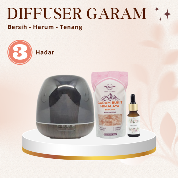 Diffuser Garam Bukit Seri Aishah Bersama Aromaterapi - Image 7