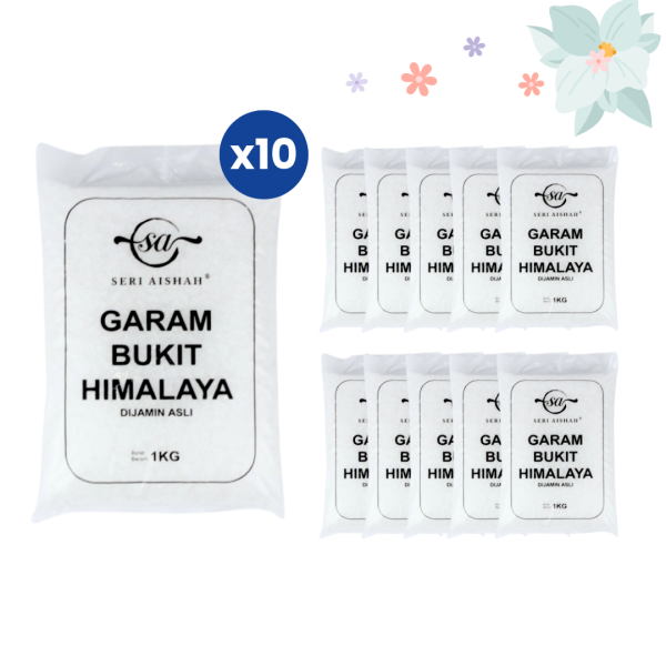 Garam Bukit Aroma Putih Kasar OEM 1KG x 10