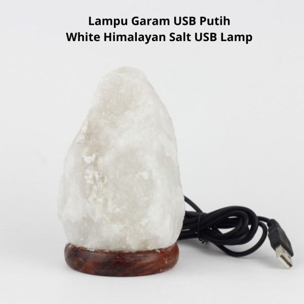 Lampu Garam Bukit USB Putih - Image 6